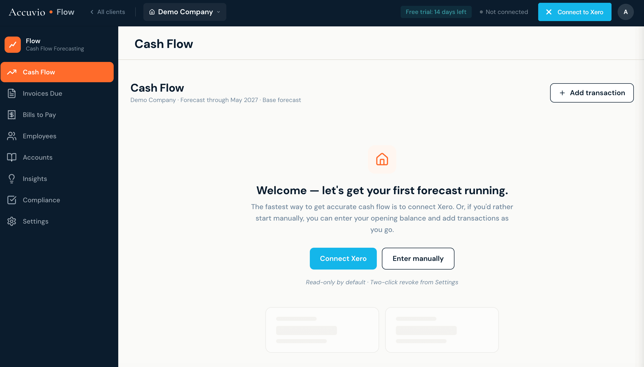 Accuvio — Software Overview
